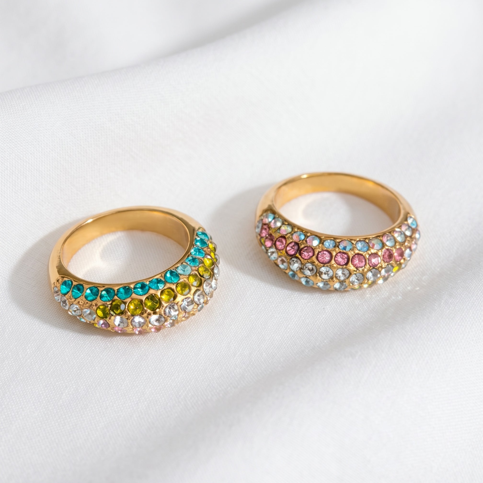 Anillo Nébula Oro