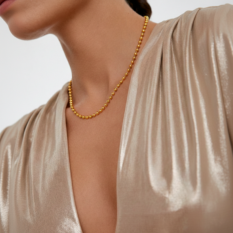 Collana Dots Oro