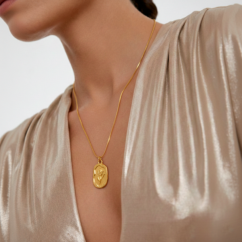 Gold Sun Necklace