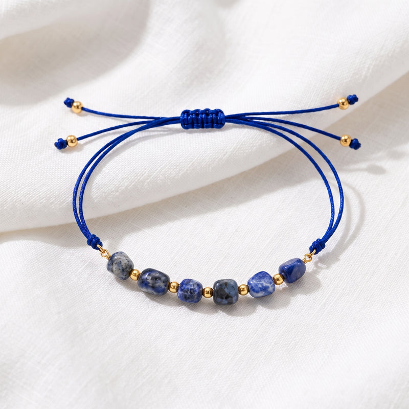 Bracciale 7 Nodi Lilla Iniziale Luminosa