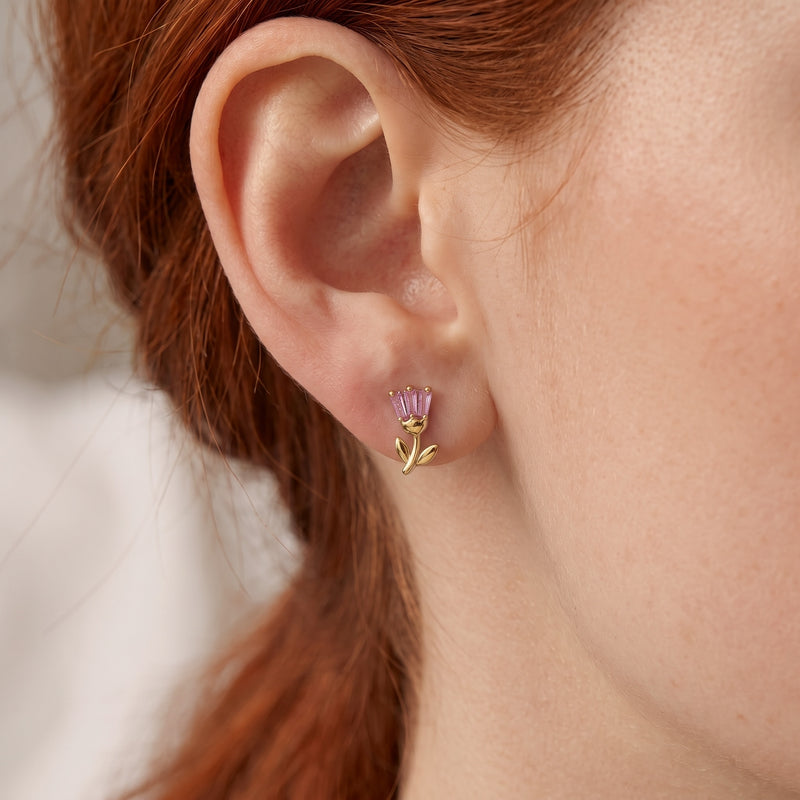 pizza earring