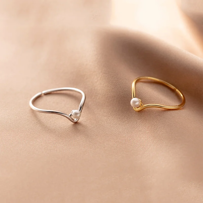 Anello Perlina Oro