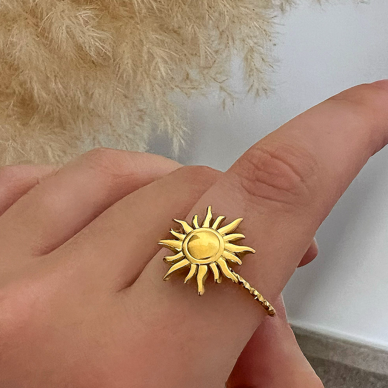 Anillo Mini Sun Oro