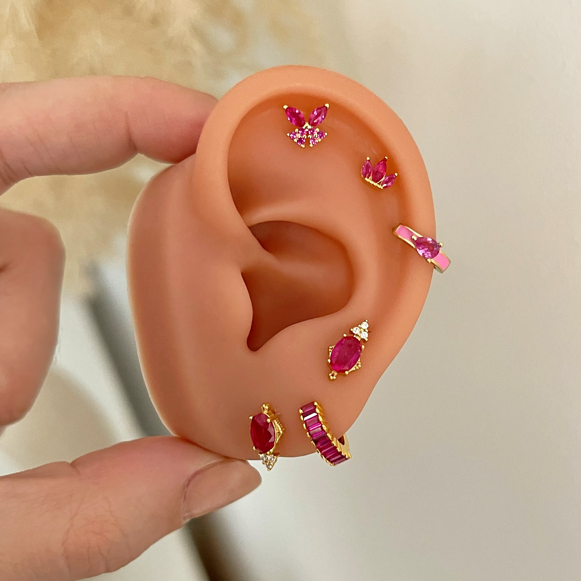 Stary Gold Earrings