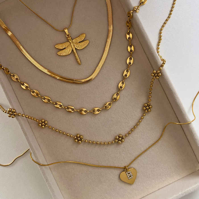 Collar Libélula Oro