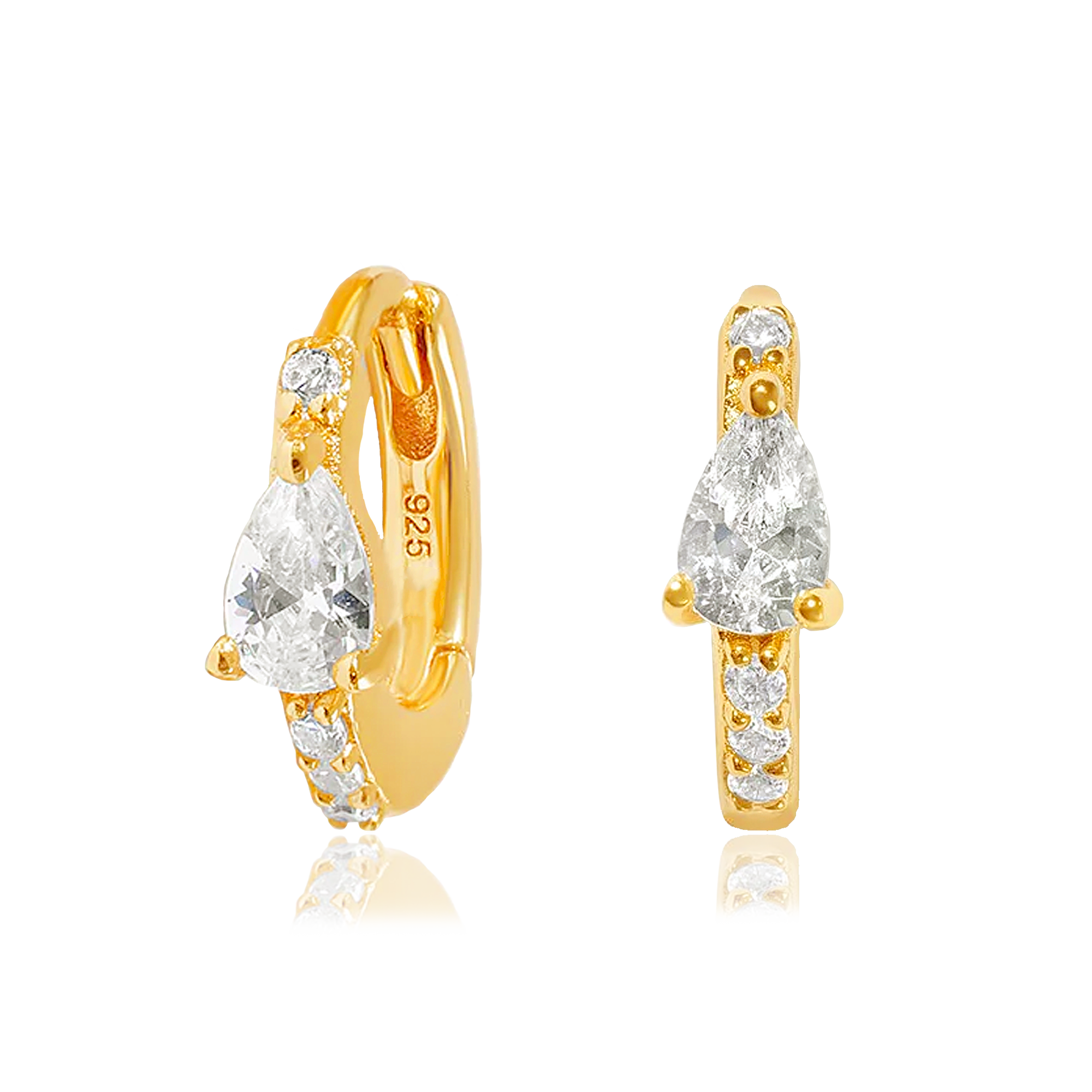 Axelia Gold Earrings