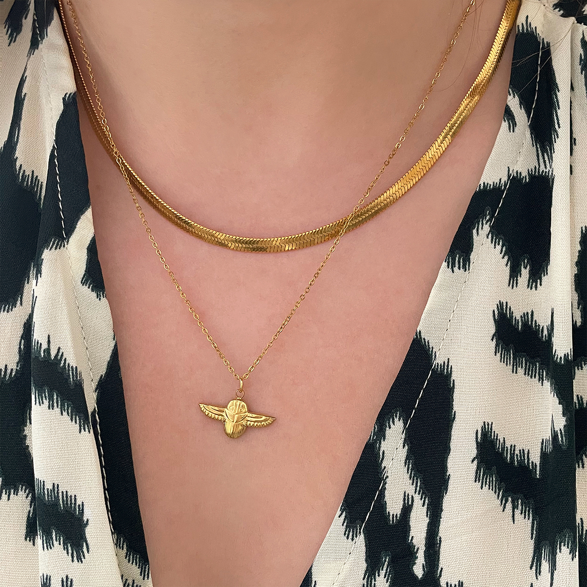 Gold Sun Necklace