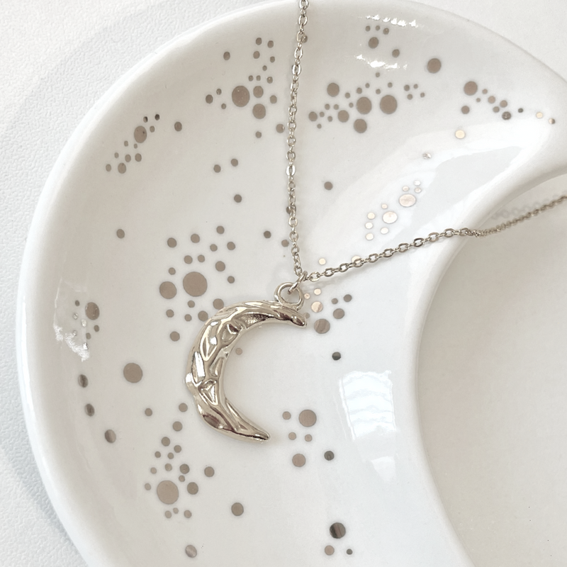 Collier Moony Argento