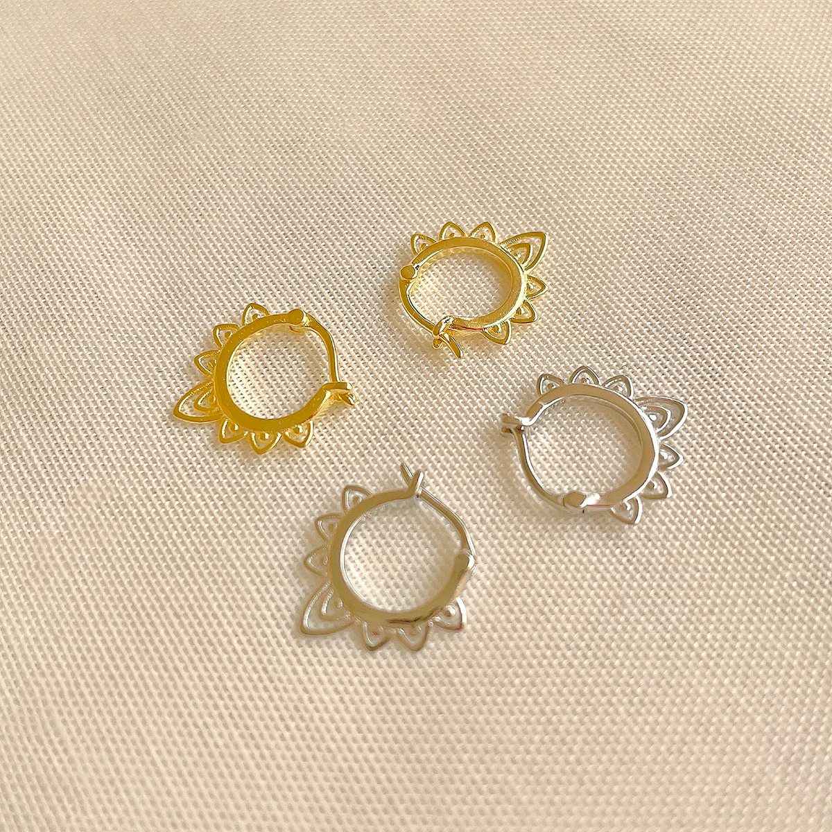 Aros Mini Mandala Plata