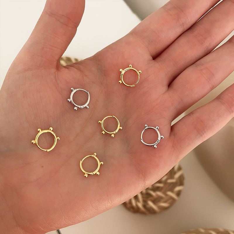 Aros Mini Rita Oro