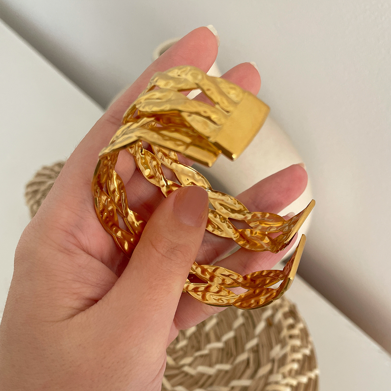 Brazalete Nefertiti Oro