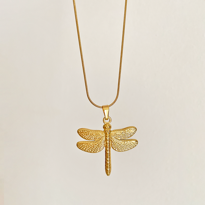 Collar Libélula Oro