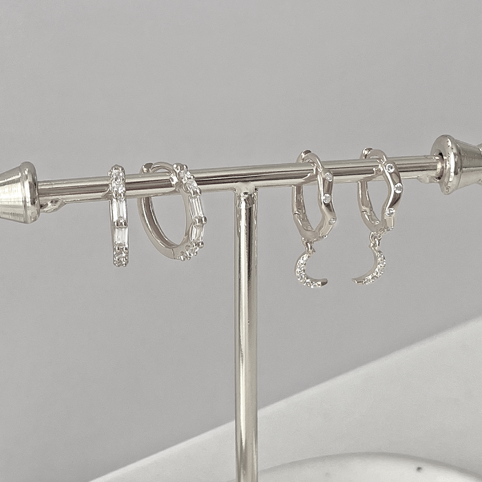 Aros Hica Plata - 10mm