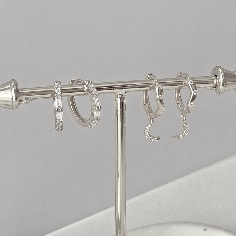 Aros Hica Plata - 10mm