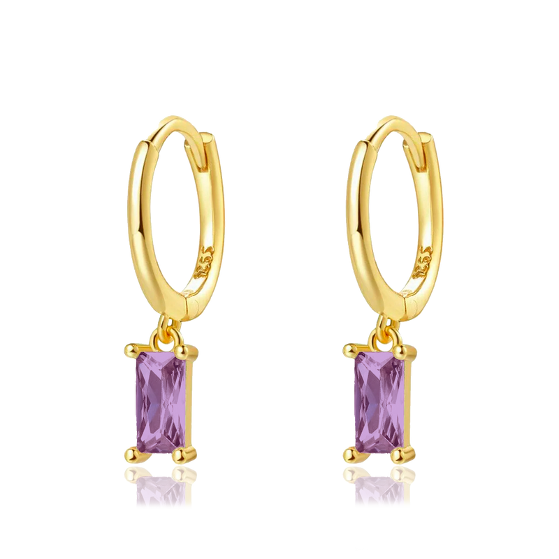 Phoebe White Earrings