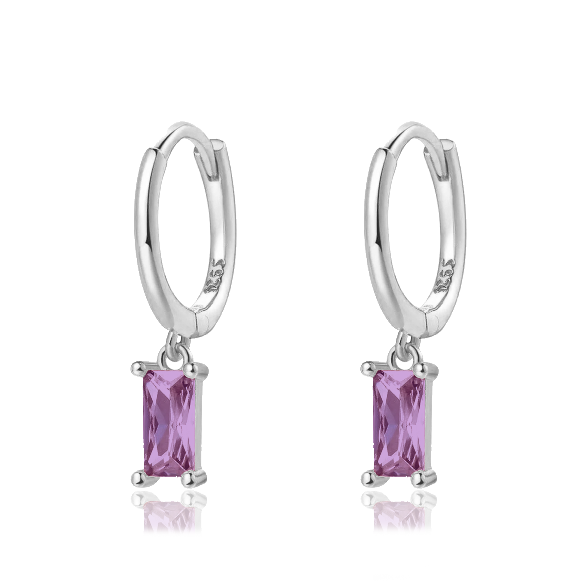 Phoebe White Earrings