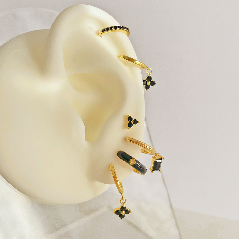 Black Clover Earring
