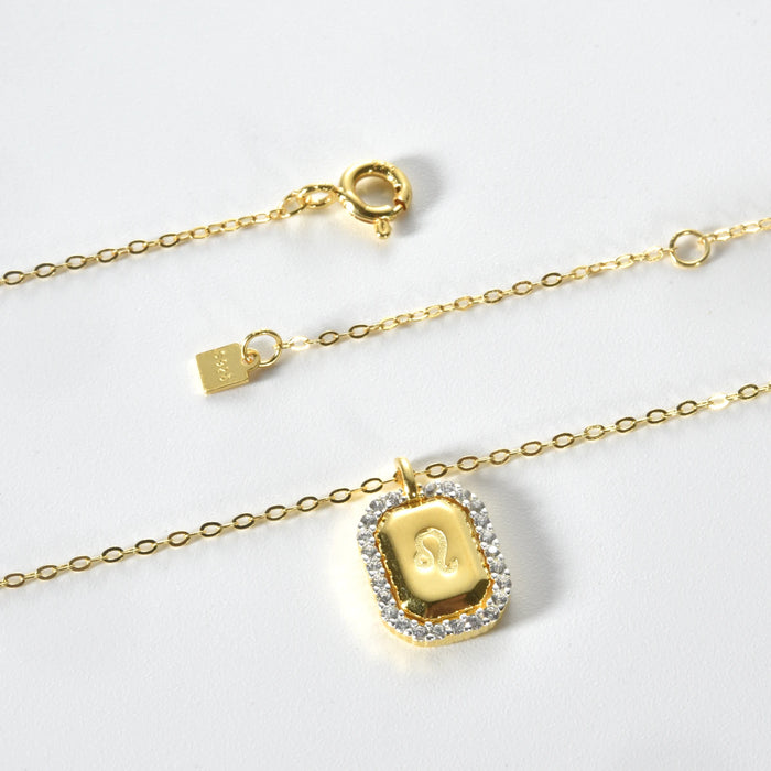 Collana Elegante Zodiaco Oro