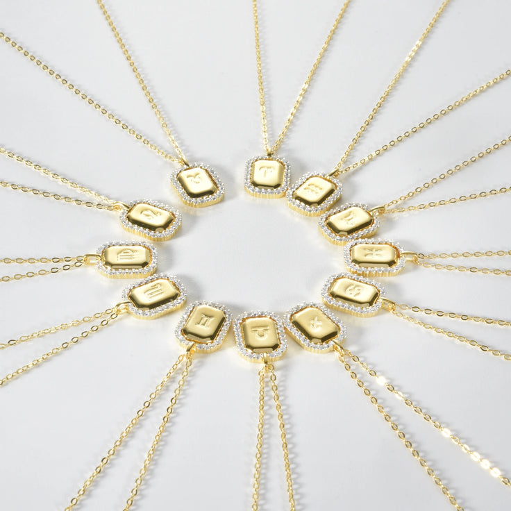 Collar Elegant Zodiac Oro