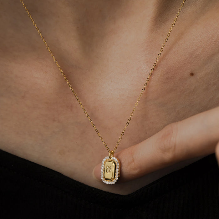 Collana Elegante Zodiaco Oro