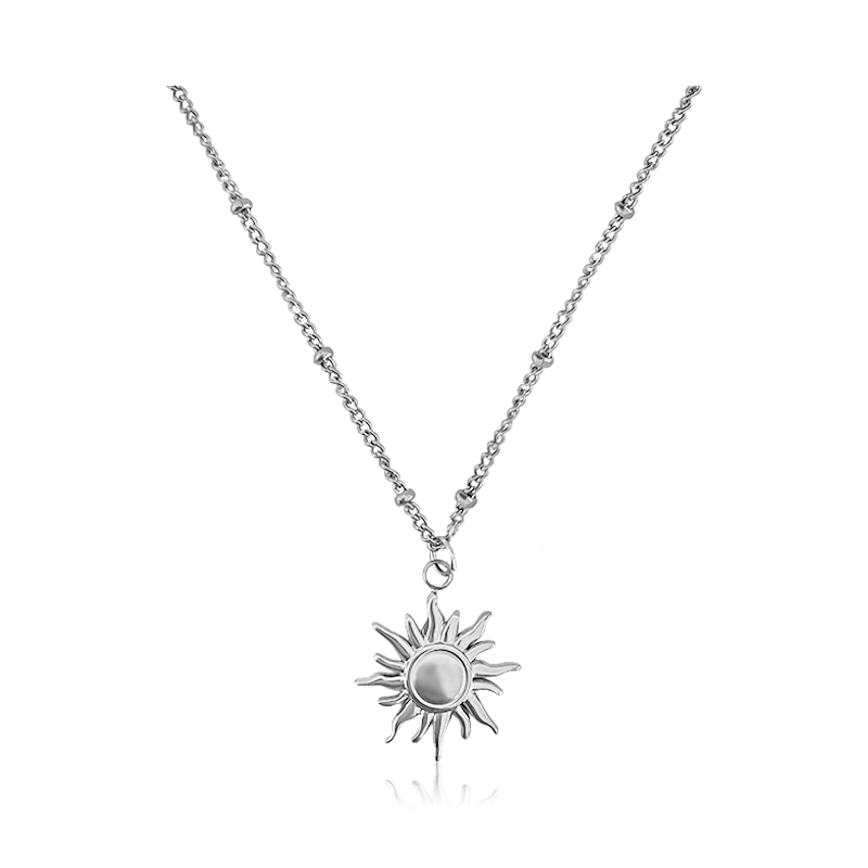 Gold Sun Necklace