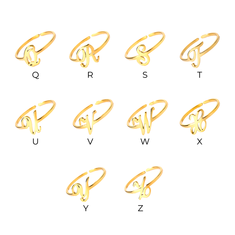 Anillo Inicial Elegante Oro