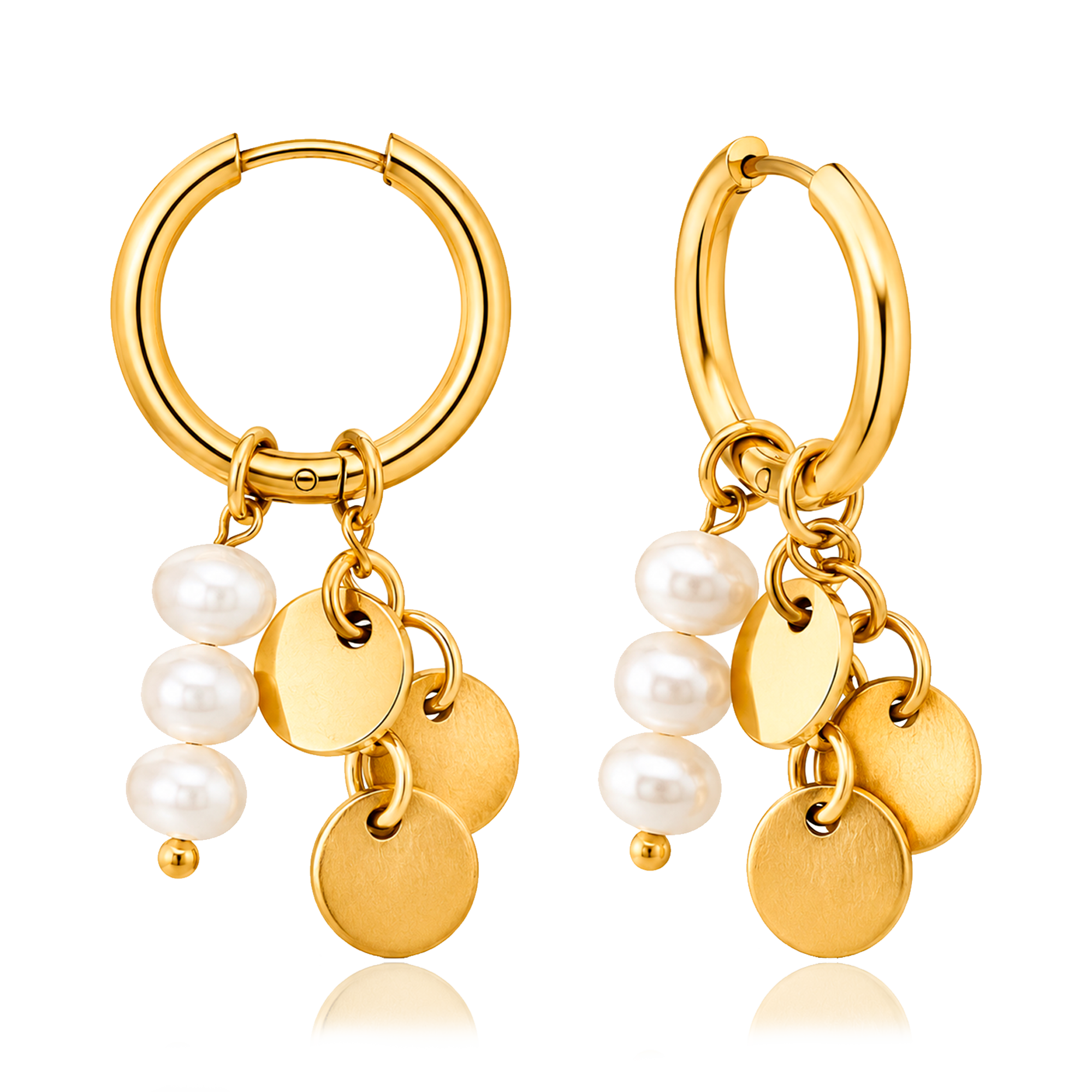 Orecchini Medi Basic Argento