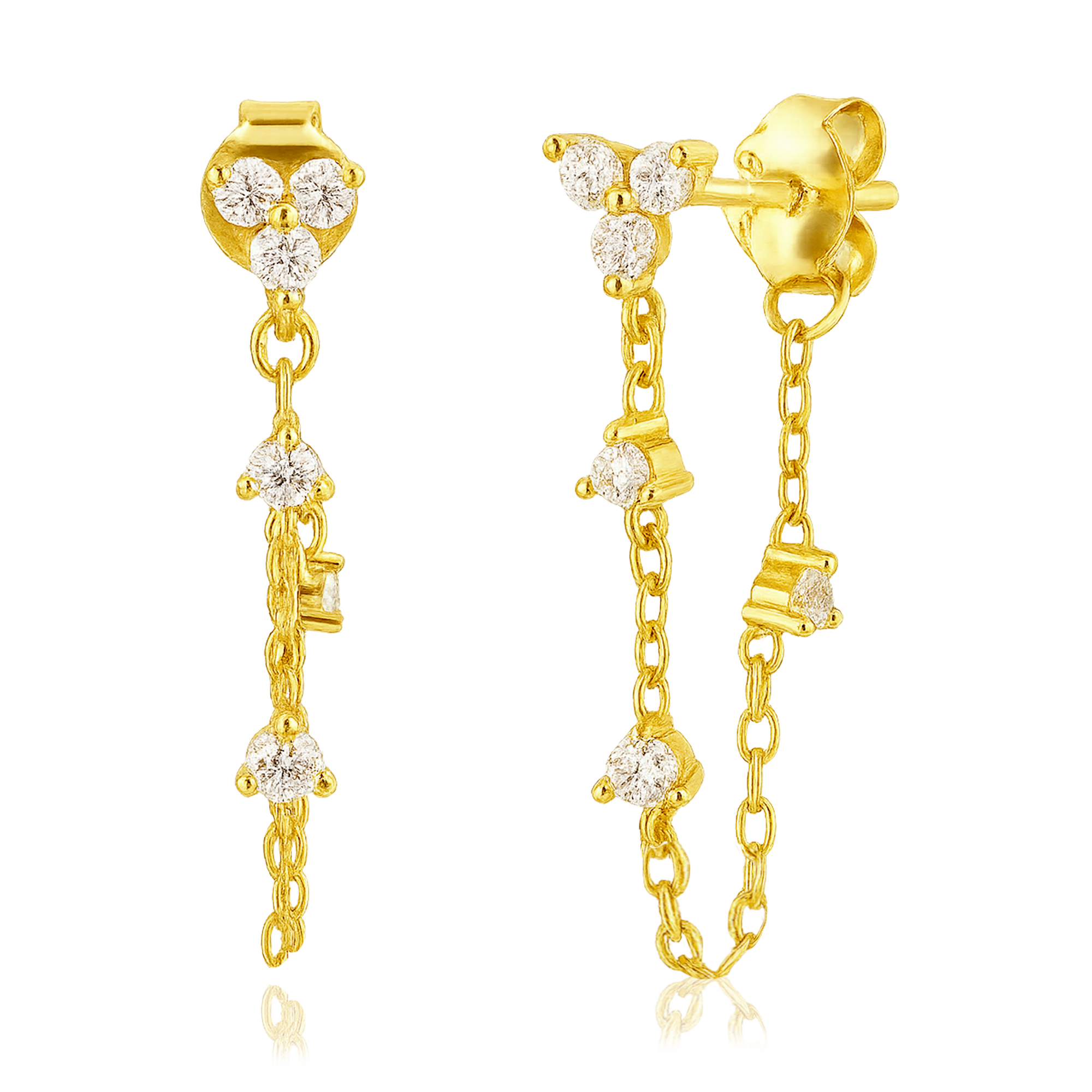 Pendientes Alida Oro