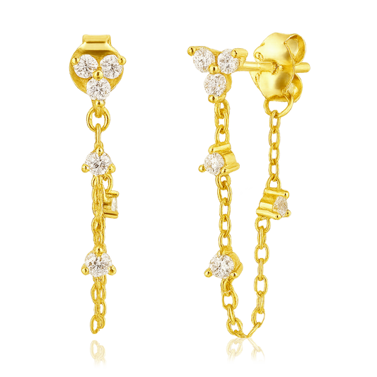 Pendientes Alida Oro