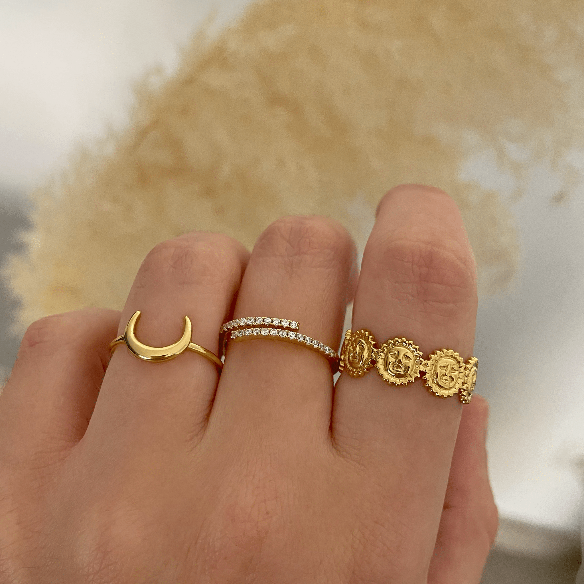 Anillo Asia Oro - CLUM