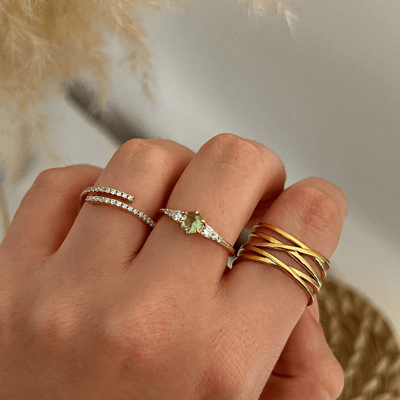 Anillo Asia Oro - CLUM