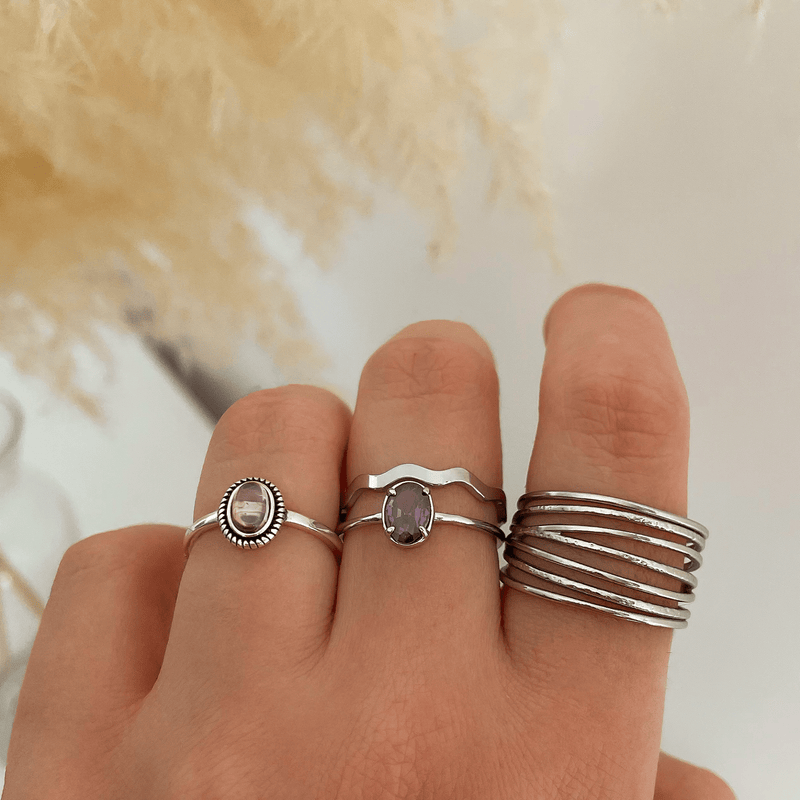 Anillo Bali Plata - CLUM