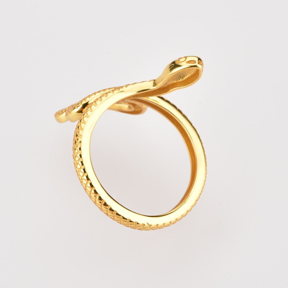 Anillo Big Snake Oro - CLUM