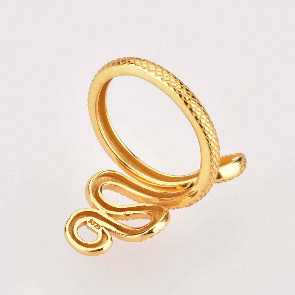 Anillo Big Snake Oro - CLUM