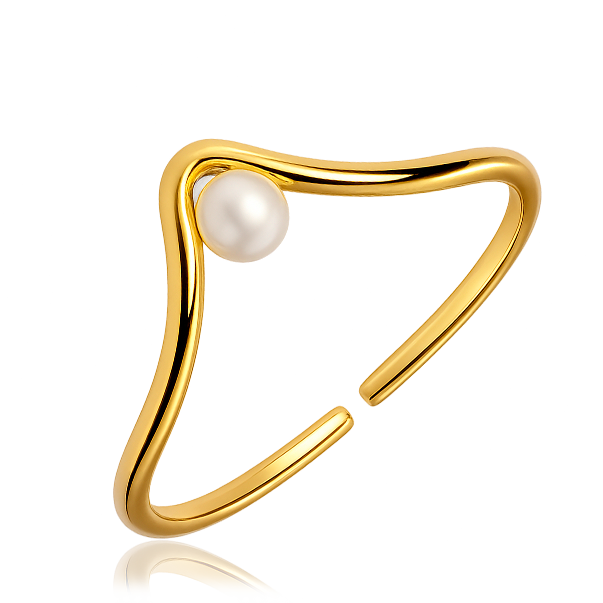 Anillo Perlita Oro