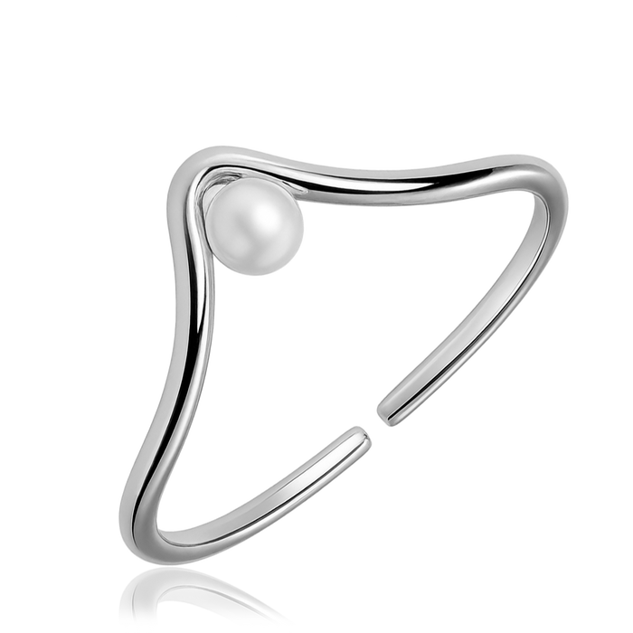 Anello Perlina Argento