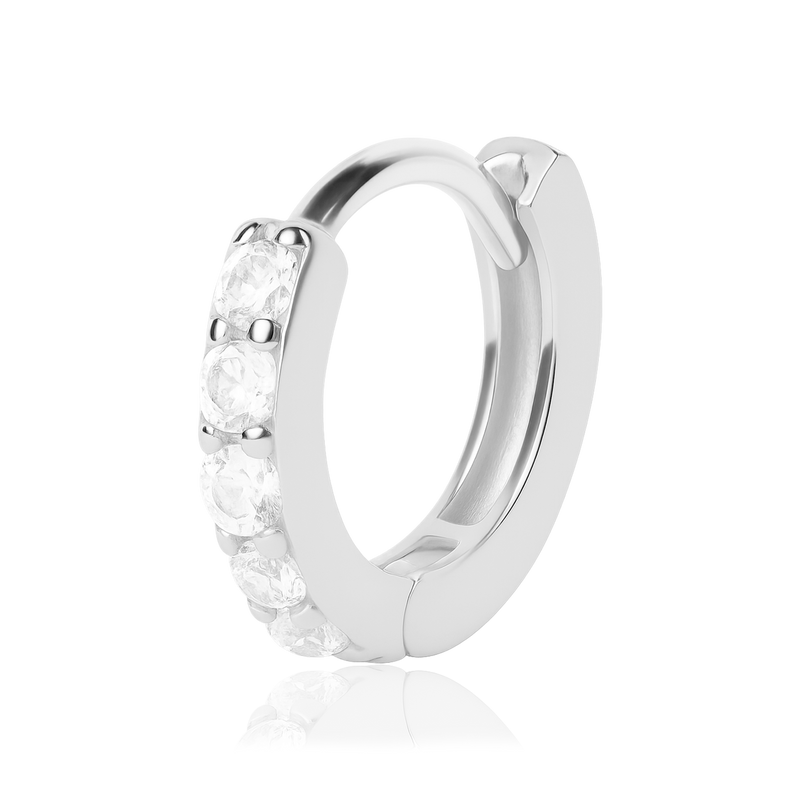 Aro Mini Blanco Plata - 6mm