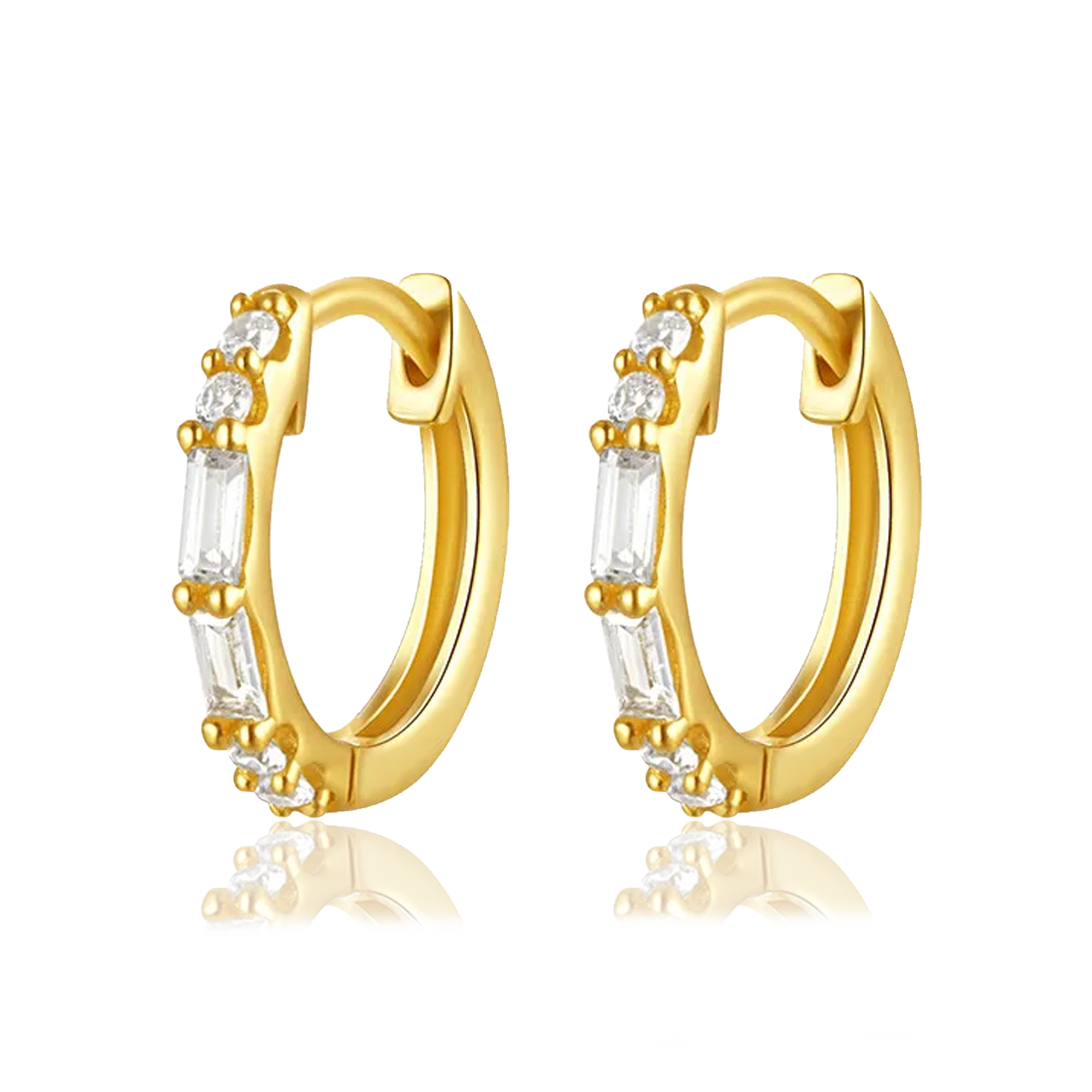 Axelia Gold Earrings