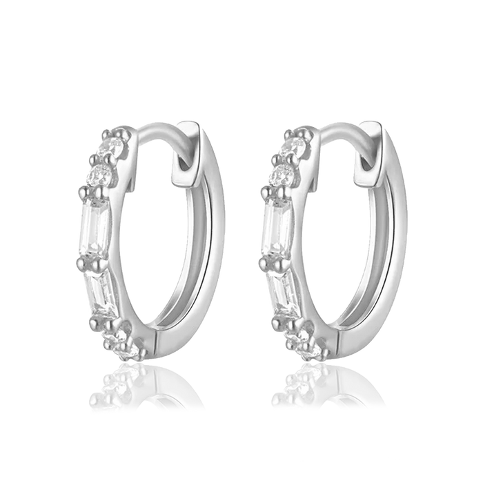 Aros Hica Plata - 10mm