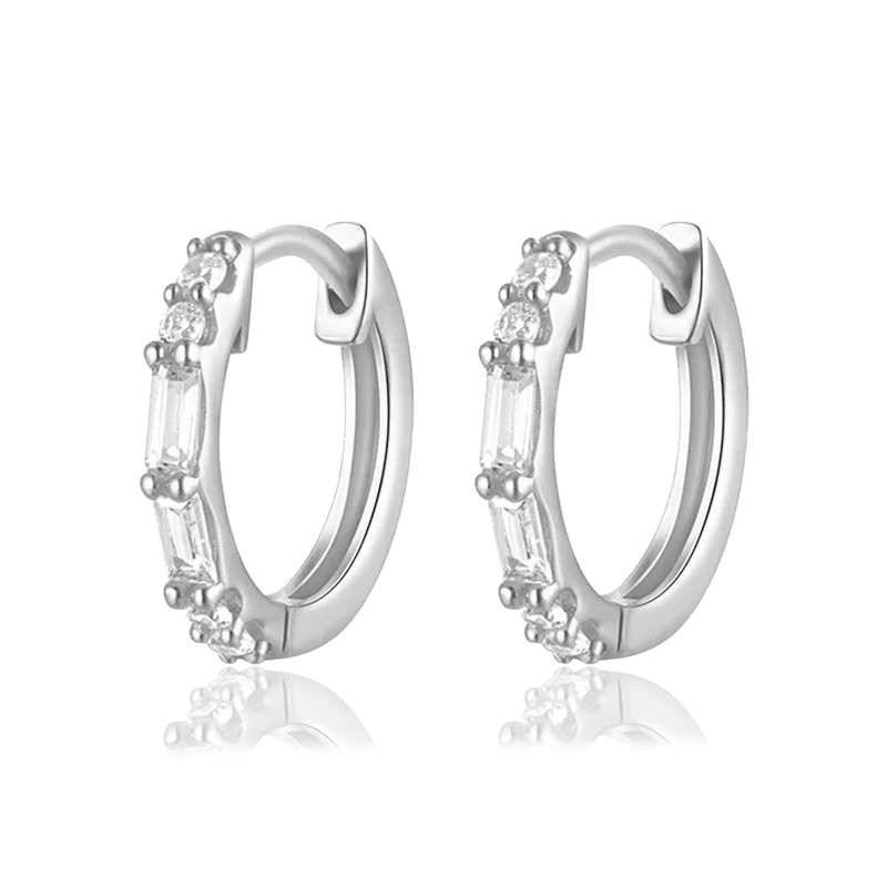Aros Hica Plata - 10mm