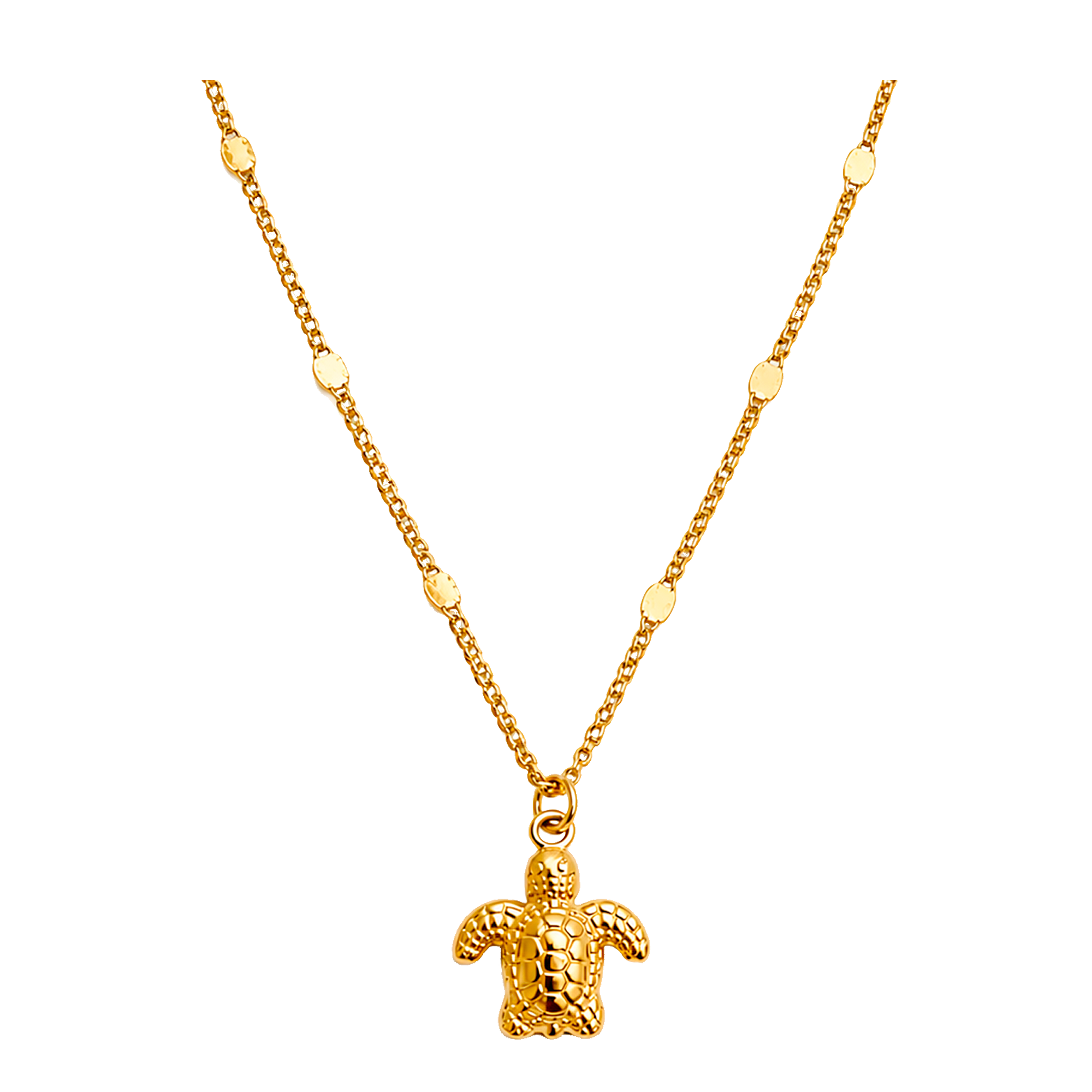 Gold Sun Necklace