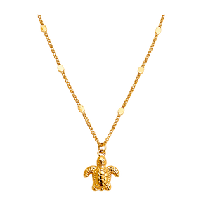 Collar Baby Turtle Oro