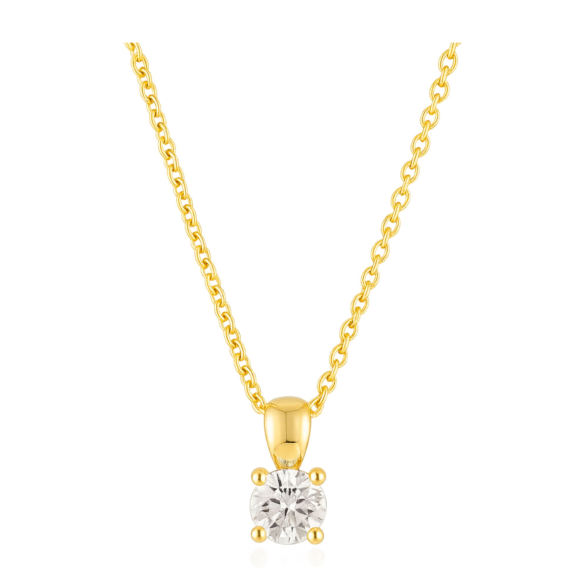 White Dot Necklace 