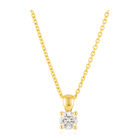 White Dot Necklace 