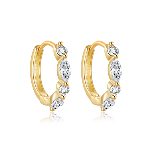 Axelia Gold Earrings