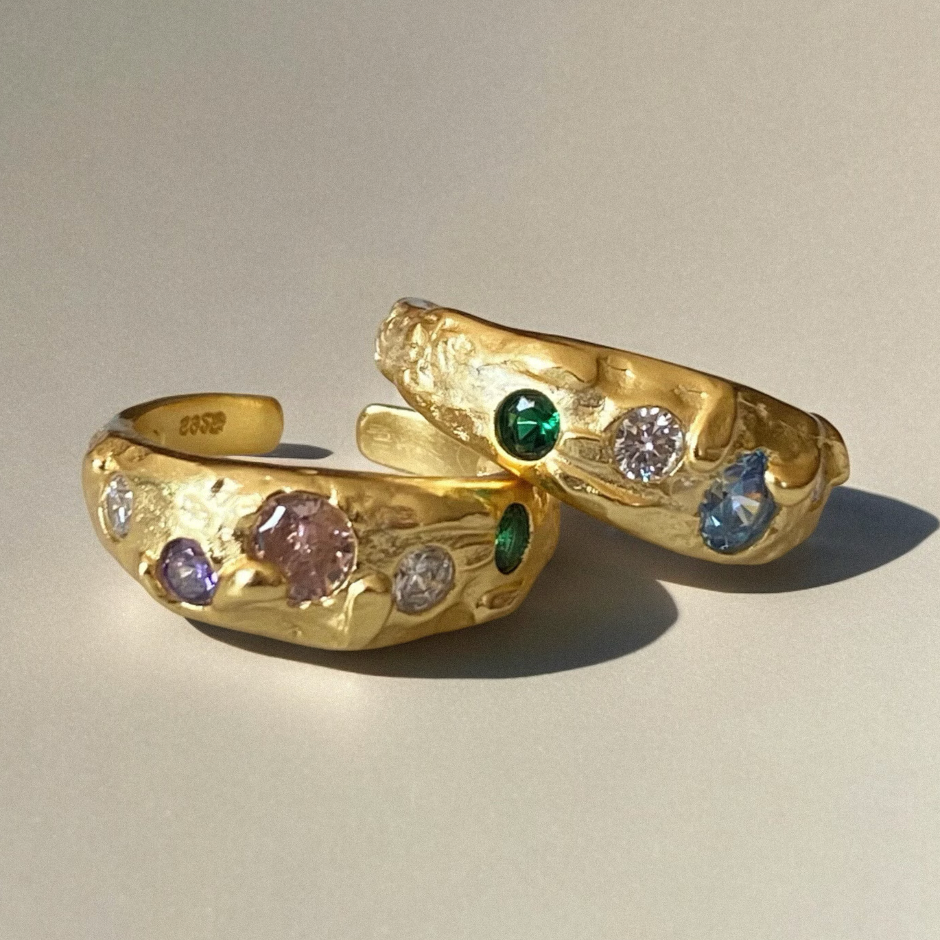 Anillo Veyra Blue Oro