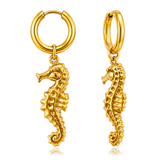 Aros Small Basic Caballito de Mar Oro