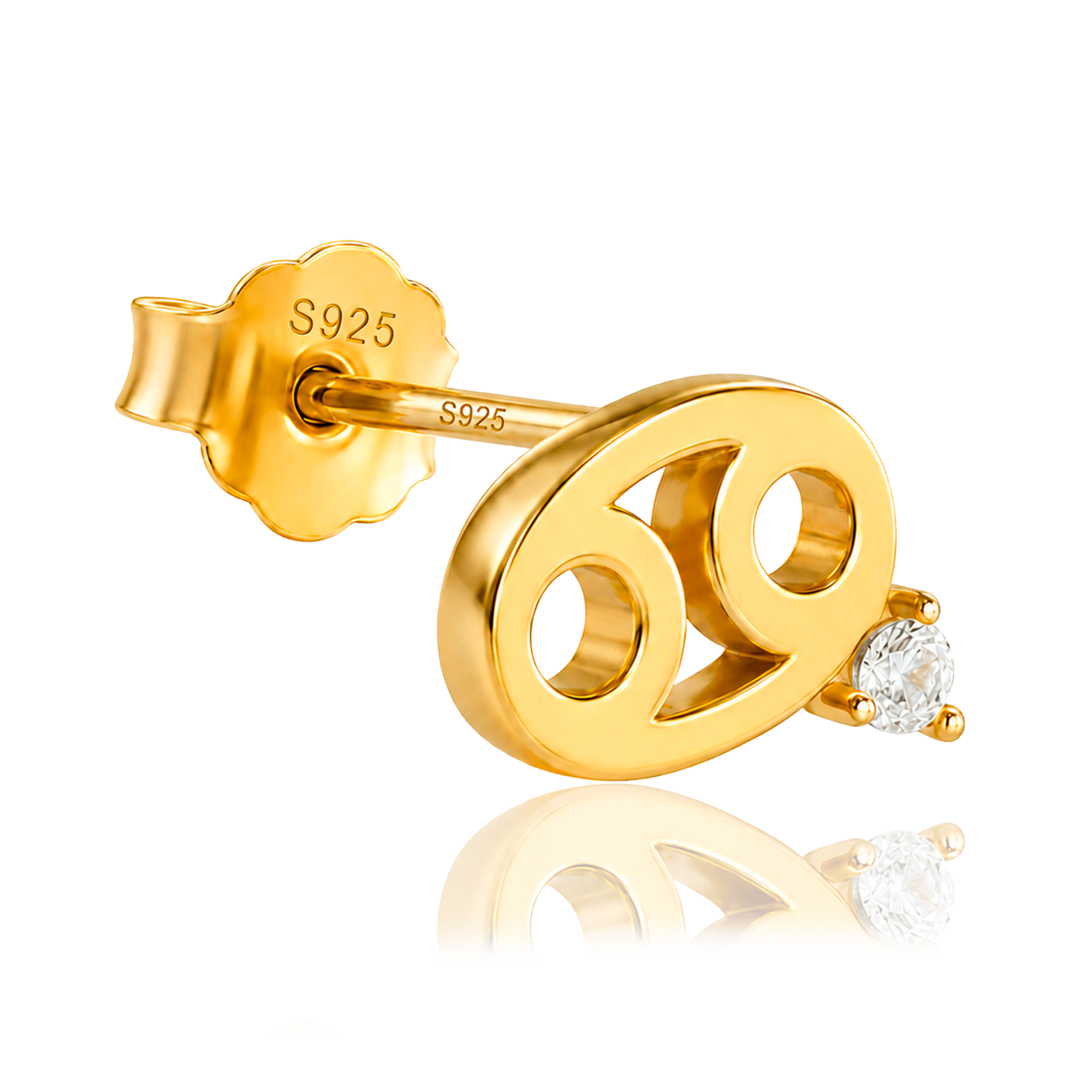 Orecchino Mini Zodiaco Oro