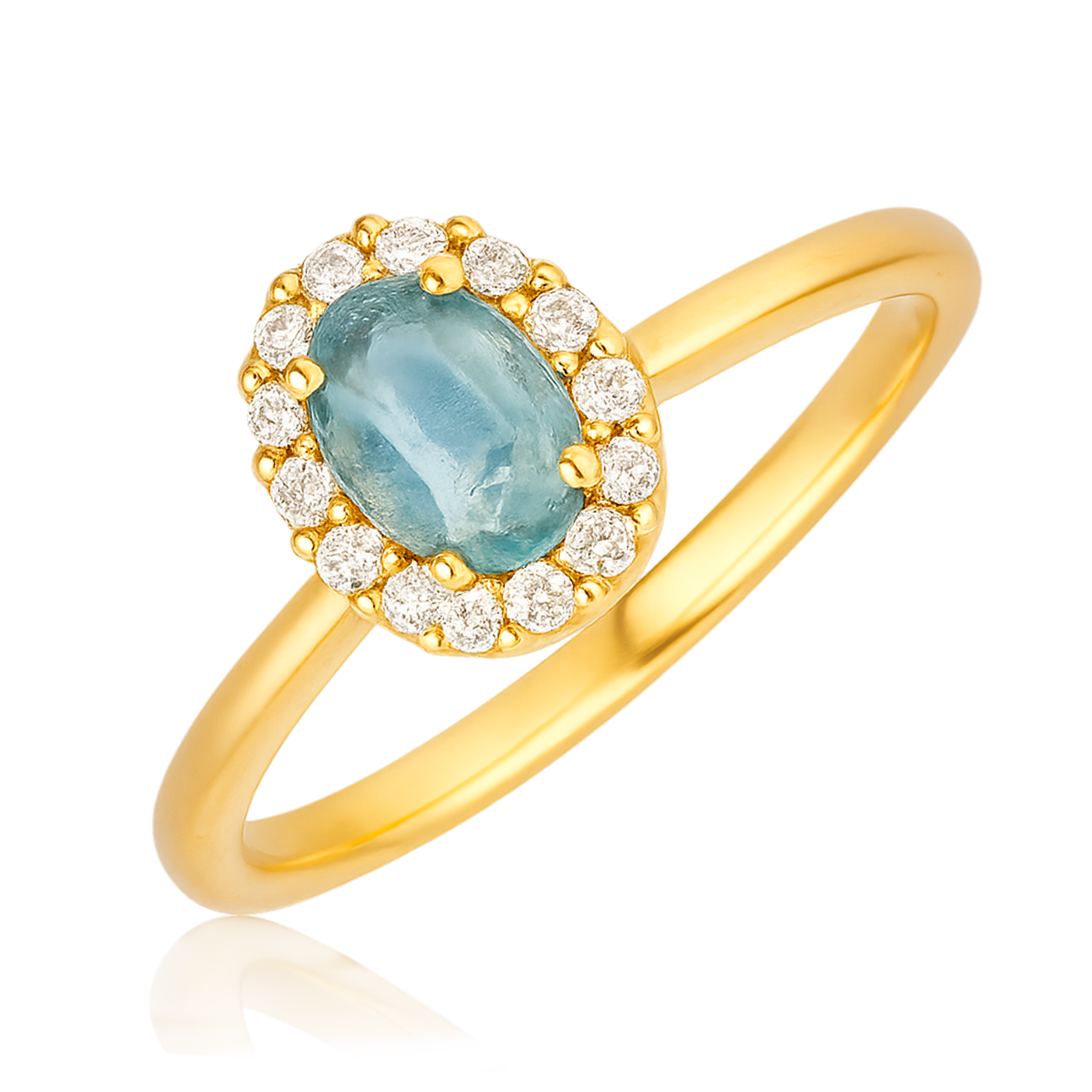 Pink Oval Ring 