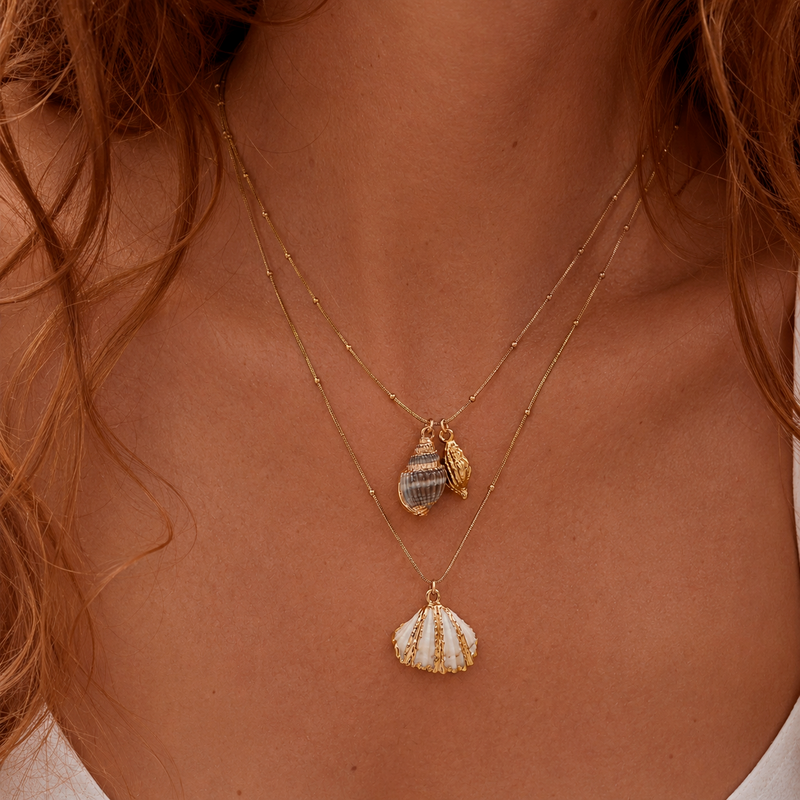 Gold Sun Necklace